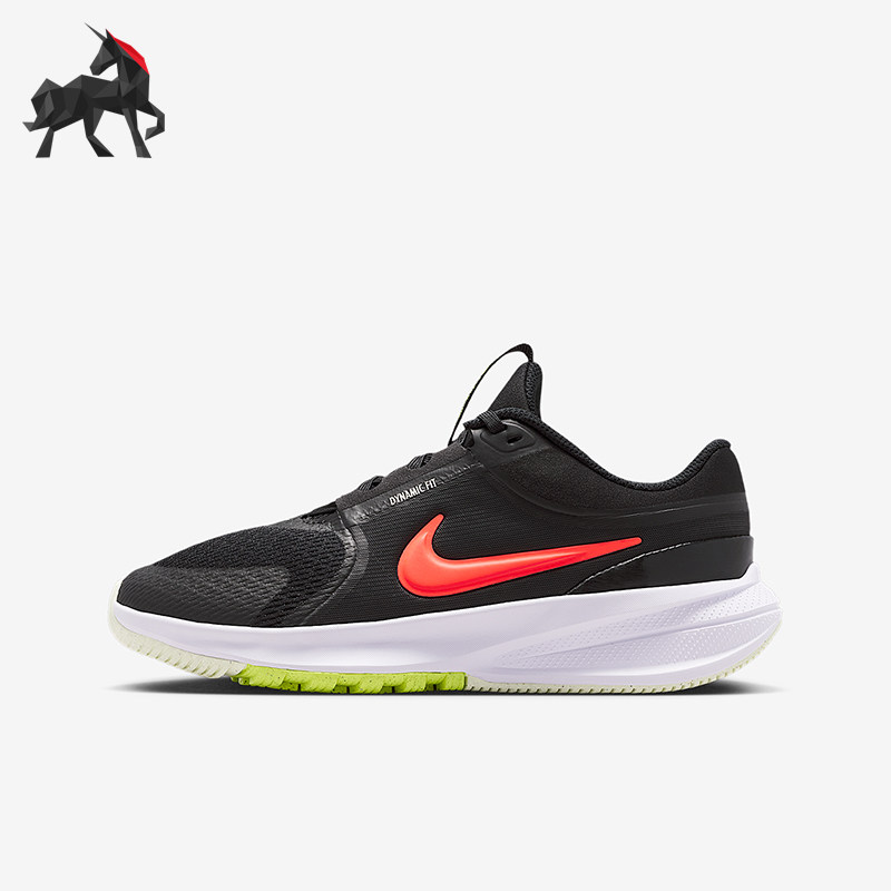 Nike/耐克正品四季款GS女子大童运动系带弹力跑步鞋HF7004-010