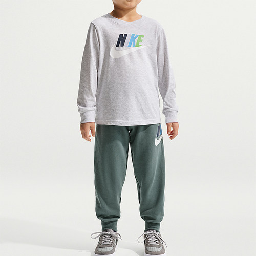 Nike/耐克正品2026春季款小童日常圆领套头透气套装IU5342-398