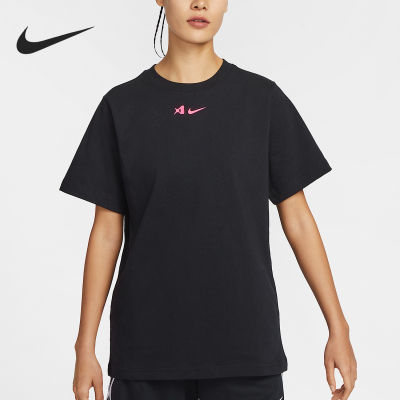 Nike/耐克正品A ja Wilson女士宽松简约短袖T恤HQ1697-010