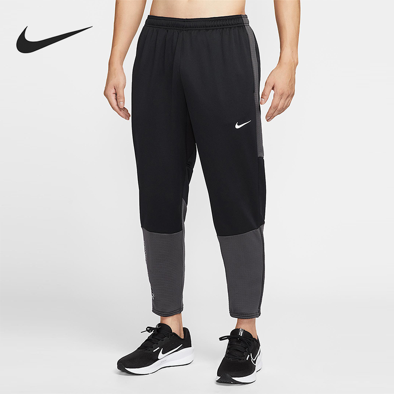 Nike/耐克正品2025秋季款男士运动修身拼接跑步长裤HV2674-010