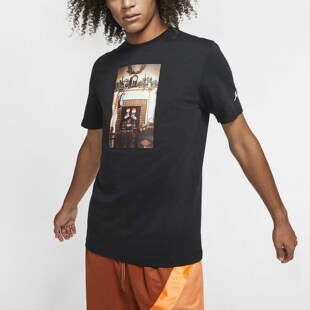 Nike/耐克正品新款AJ芝加哥男子篮球运动圆领短袖T恤CI1328