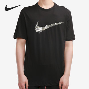 SWOOSH2021男子T恤印花透气休闲运动短袖 DD0796 耐克正品 Nike 010