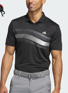 Adidas/阿迪达斯正品CORE CHST高尔夫经典运动男士POLO衫IX2018