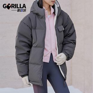 DOWN男士 JACKET 休闲双面穿连帽羽绒服KQ5543 阿迪达斯正品 Adidas