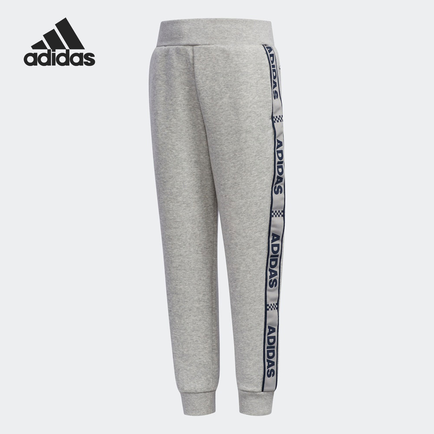 adidas/阿迪达斯官方正品 夏季新款小童运动休闲针织长裤 eh4052