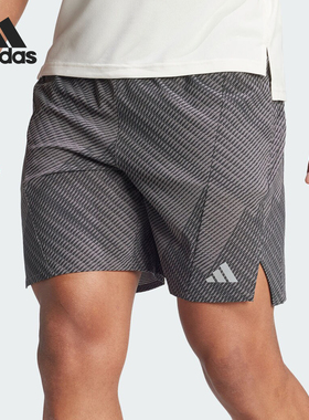 Adidas/阿迪达斯正品D4T HR AOP SHO男士运动健身短裤IL7135