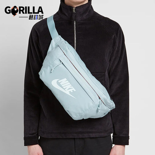 Nike/耐克正品HipPack新款男女海蓝色休闲经典舒适腰包BA5751-363