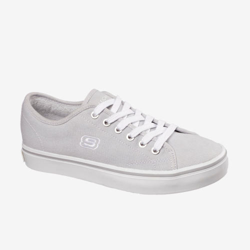 Skechers斯凯奇正品Street系列女低帮轻便帆布鞋66666131-LTGY