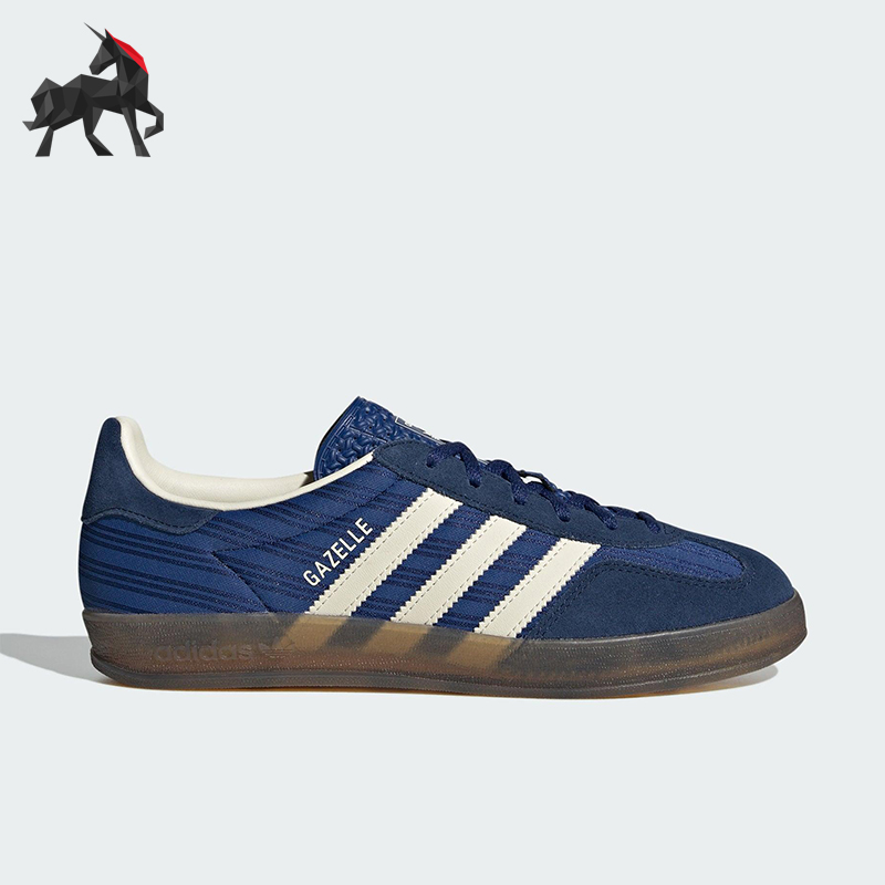 Adidas/阿迪达斯正品三叶草女士轻便低帮系带运动休闲板鞋JS1410