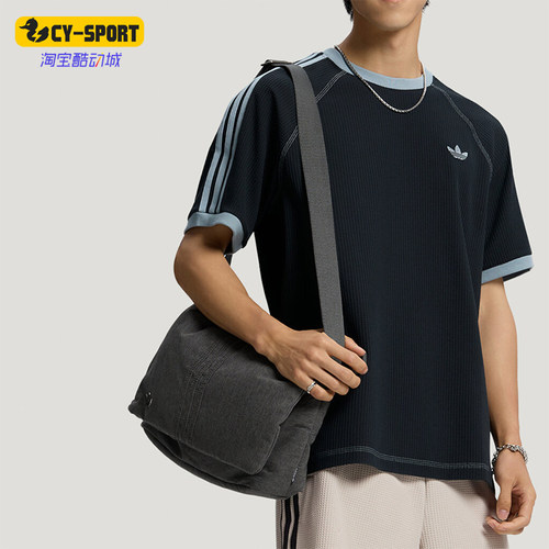 Adidas/阿迪达斯正品三叶草男女休闲单肩包LD6377