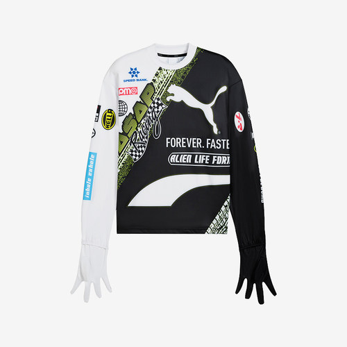 Puma/彪马正品A$AP Rocky男女时尚拼接图案套头衫631714-02