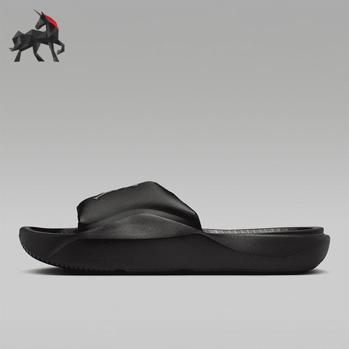 Nike/耐克正品JORDAN男士休闲轻便经典透气一字拖鞋HF3263-007