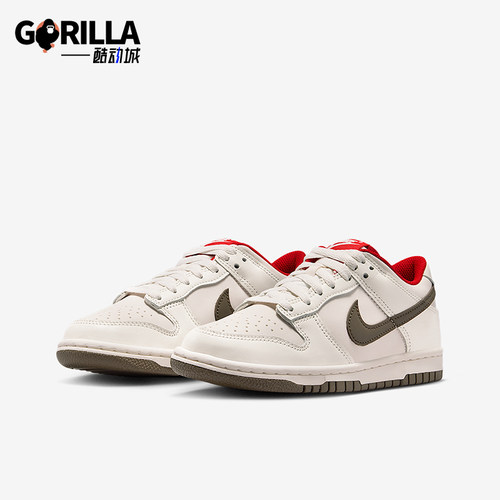 Nike/耐克正品Dunk Low GS女子大童系带耐磨低帮运动鞋IQ9793-020