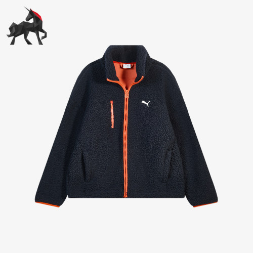 Puma/彪马正品SHERPA FZ男士运动宽松舒适长袖外套694990-16