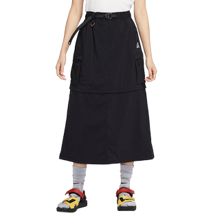 Nike/耐克官方正品当季新款女士宽松透气运动半身裙FN1970-010