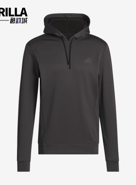 Adidas/阿迪达斯正品新款男深灰色亲肤经典保暖连帽卫衣JW3451
