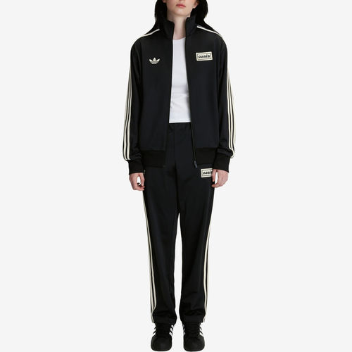 Adidas阿迪达斯正品Oasis联名Firebird男条纹收脚刺绣长裤KT3459