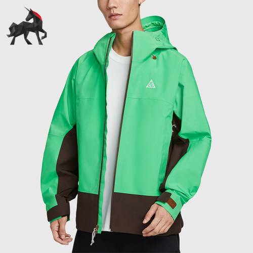 Nike/耐克正品GORE-TEX男士拼接户外硬壳运动冲锋衣FV8642-388