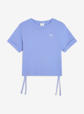Puma/彪马正品夏季女士圆领时尚复古经典短袖T恤631716-90