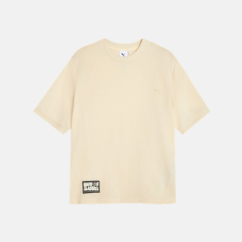 彪马女士复古徽章短袖T恤