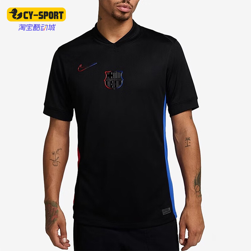Nike/耐克正品秋季新款男士印花宽松训练足球服FN8792-010