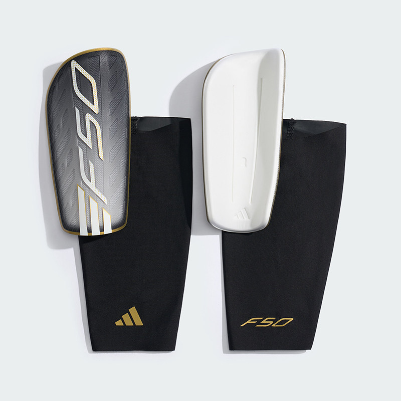 Adidas/阿迪达斯正品F50新款男女运动经典休闲足球护腿板KV9010