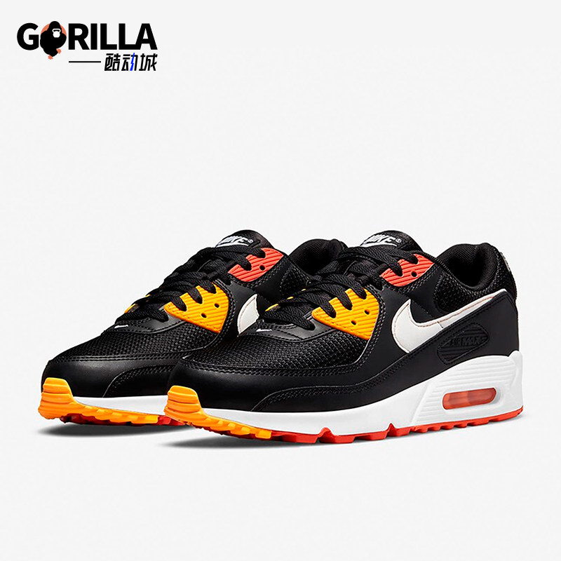 Nike/耐克正品Air Max 90男士耐磨气垫减震训练跑步鞋DJ9250-001
