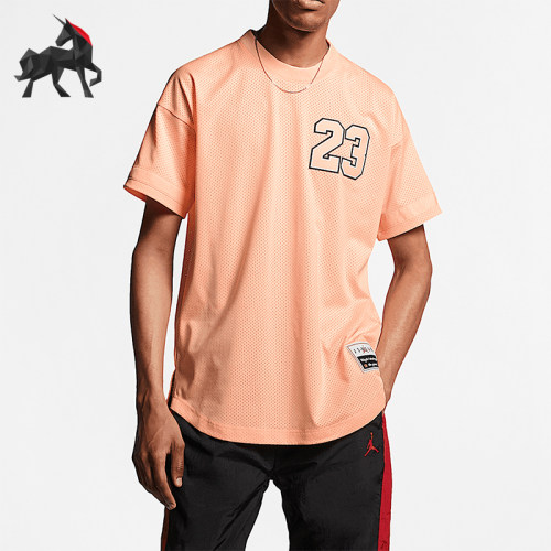Nike/耐克正品JORDAN男士圆领针织宽松运动短袖T恤AO2827-814