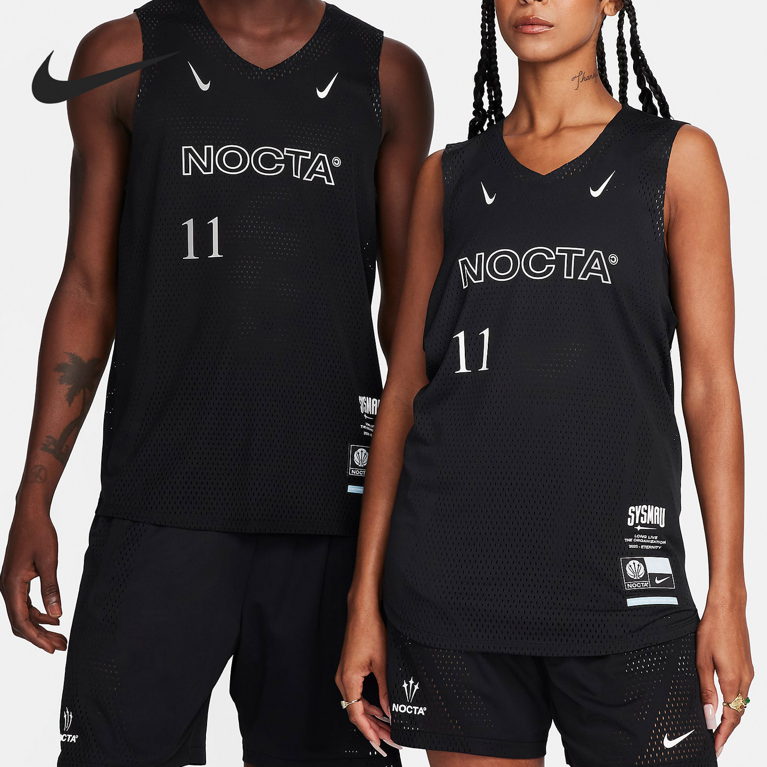 Nike/耐克官方正品夏季男士宽松透气篮球训练运动球衣DV3649-010