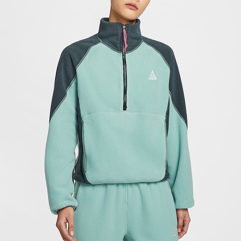 Nike/耐克正品ACG Wolf Tree女士户外摇粒绒宽松卫衣HJ0238-017