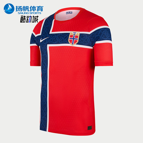 Nike/耐克正品男士主场透气套头圆领短袖足球衣IB5170-673