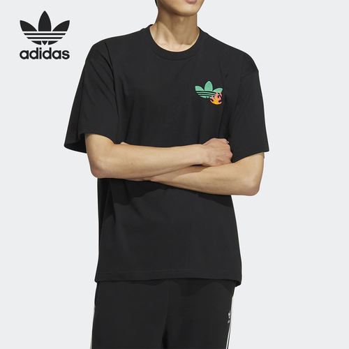 Adidas/阿迪达斯男女运动短袖