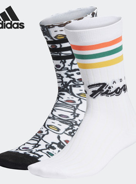 Adidas/阿迪达斯正品当季新款三叶草 SOCK 2PP 女子运动袜 FL9637