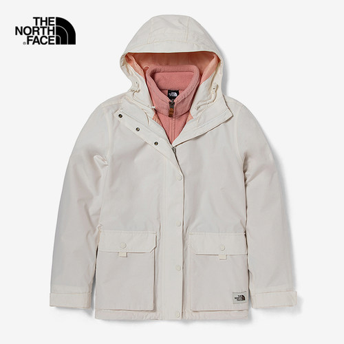 TheNorthFace/北面女21秋冬户外抓绒内胆三合一冲锋衣 5AYJ|5AZW