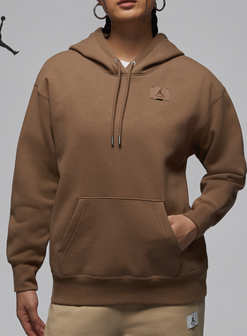 Nike/耐克官方正品JORDAN女士复古加绒连帽保暖卫衣FV7051-223