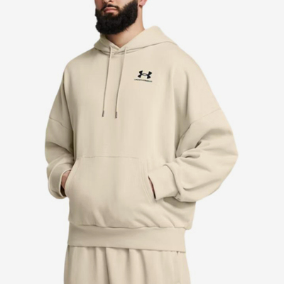 UA/安德玛正品2025新款男士连帽经典长袖卫衣套头衫1388020-289