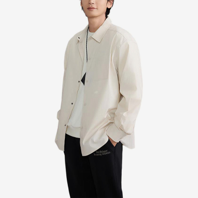 New Balance/NB正品秋季新款男子梭织翻领长袖衬衫AMJ43300-TWF