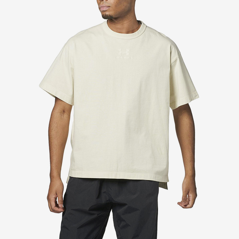 UA/安德玛正品新款男女同款简约轻盈训练亲肤短袖T恤1387993-273