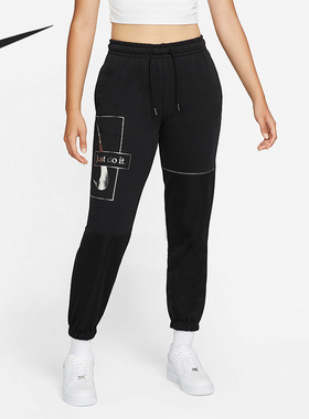 Nike/耐克正品当季新款女子运动保暖针织长裤DM1750-010