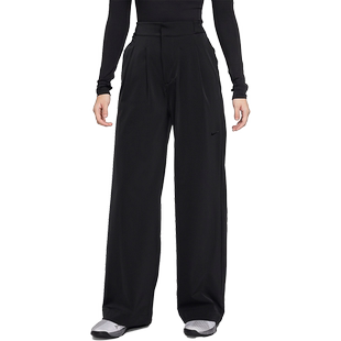 Nike/耐克官方正品当季新款女士简约休闲宽松梭织长裤FQ2167-010