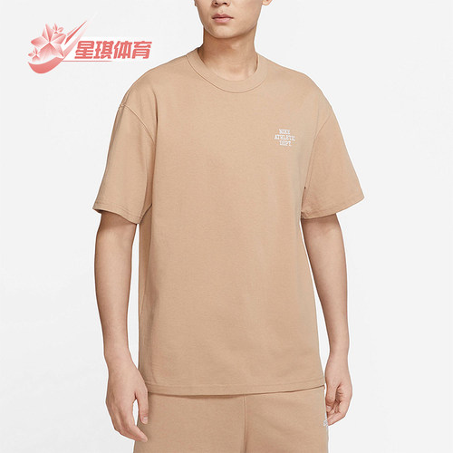 Nike/耐克正品夏季款男士圆领透气印花经典运动短袖T恤FD0306-200