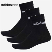 阿迪达斯正品 男女通用休闲舒适运动袜 NEO 新款 GE6171 冬季 Adidas
