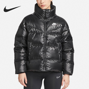 女子保暖短款 Nike 2022冬季 面包羽绒服DV0555 耐克官方正品 010