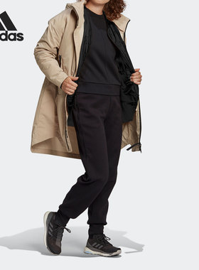 Adidas/阿迪达斯正品当季新款户外夹棉女子运动保暖棉衣 GR0597