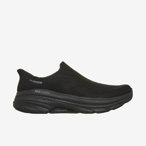 Skechers斯凯奇正品Arch Fit 2.0男减震一脚蹬跑步鞋220569-BBK