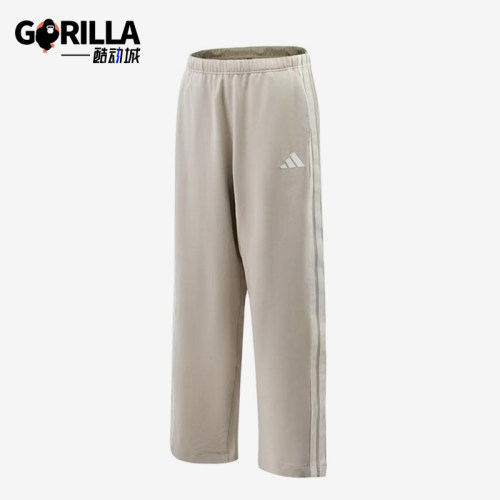 Adidas/阿迪达斯正品运动条纹中腰透气新款经典男休闲裤KR2544