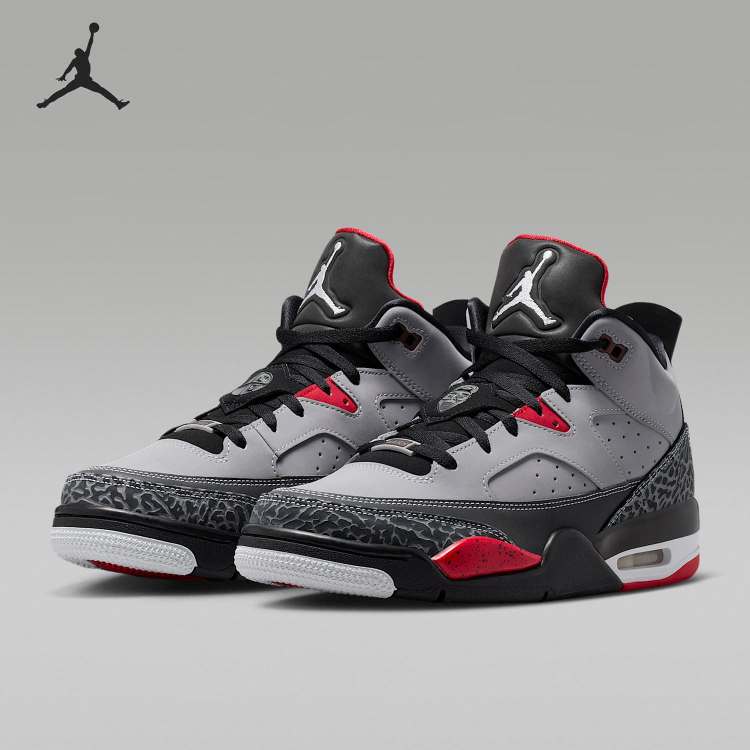 Nike/耐克官方正品Jordan男士防滑支撑中帮运动篮球鞋580603-004
