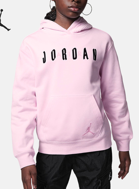 Nike/耐克正品Jordan新款大童时尚灯芯绒连帽运动卫衣FV5667