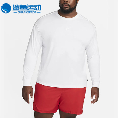 耐克男子圆领运动长袖T恤