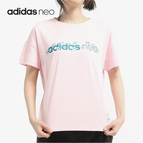 Adidas/阿迪达斯正品neo x Pokémon宝可梦联名女子休闲T恤GC7070
